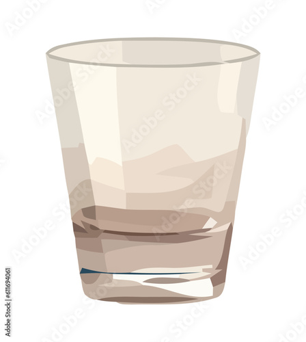 Crystal wine glass reflects celebration