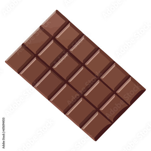 Dark chocolate bar design