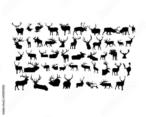 elk antler silhouette elk shillouietttes collection elk shillouietttes free download elk shillouietttes real 