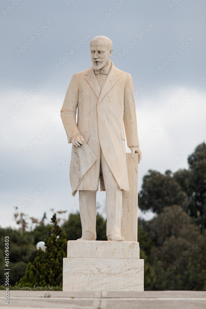 Fototapeta premium Eleftherios Venizelos statue