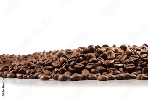 coffee beans isolated on white background © Canities