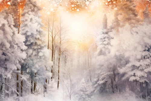 sun shining, winter season, winter forest, fantasy landscapes, scenic, magical, dreamy, winter wonderland, snow-covered, sunlight, ethereal, mystical, enchanting, fairytale, winter scenery, fantasy wo