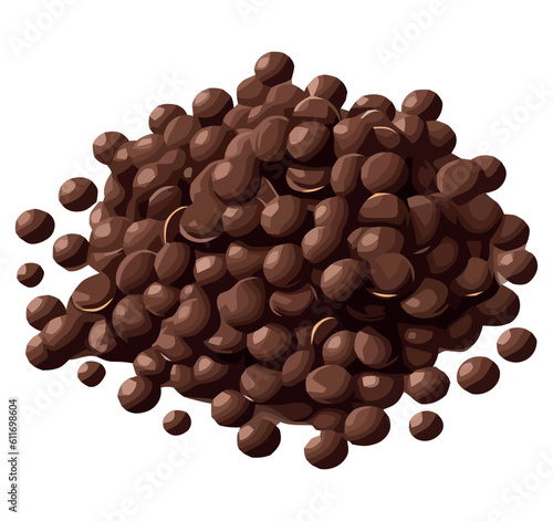 chocolate chips design