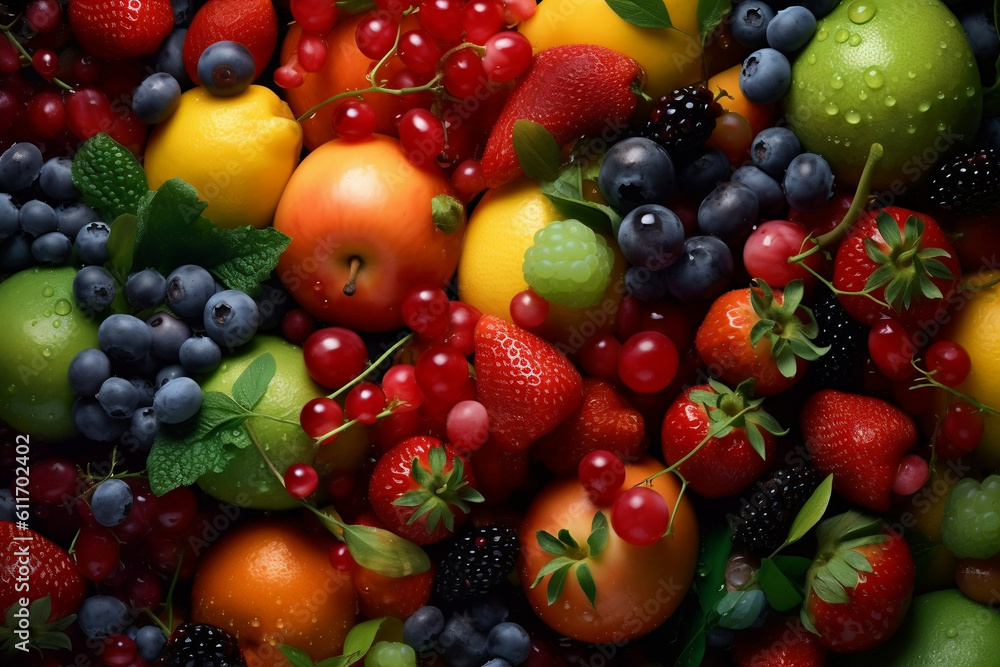 fruits and berries fruits and berries
