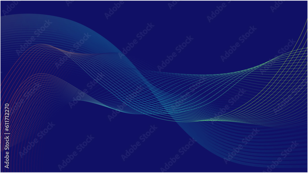 vector abstract blue wave background vector abstract blue wave background