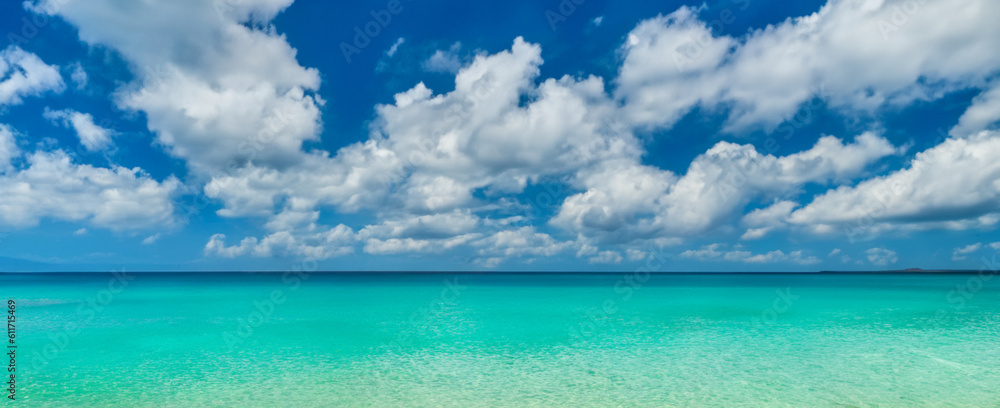 Stunning beautiful sea landscape beach with turquoise water. Beautiful Sand beach with turquoise water. Beautiful tropical beach with blue sky and white clouds. Stunning beautiful sea landscape beach with turquoise water. Beautiful Sand beach with turquoise water. Beautiful tropical beach with blue sky and white clouds.