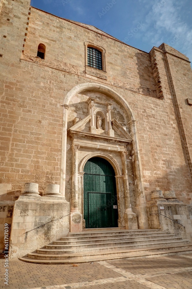 chenal d'entrée à port mahon sur l'ile de Minorque aux Baléares, Espagne