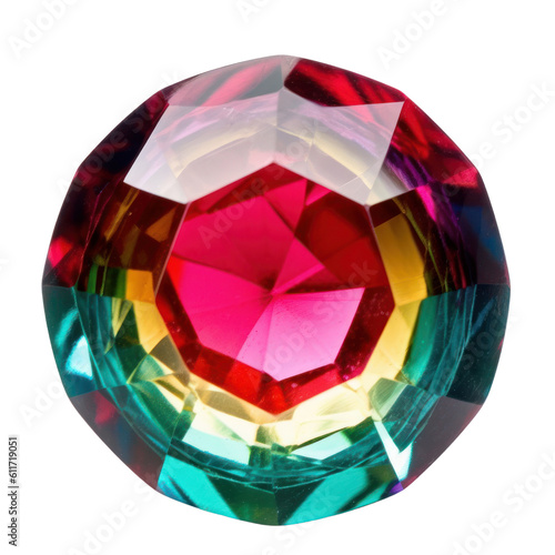 diamond isolated on transparent background cutout