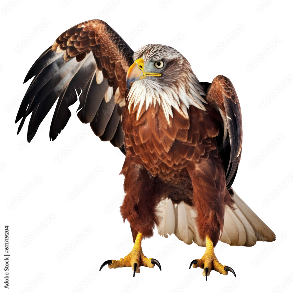 red tailed hawk isolated on transparent background cutout red tailed hawk isolated on transparent background cutout