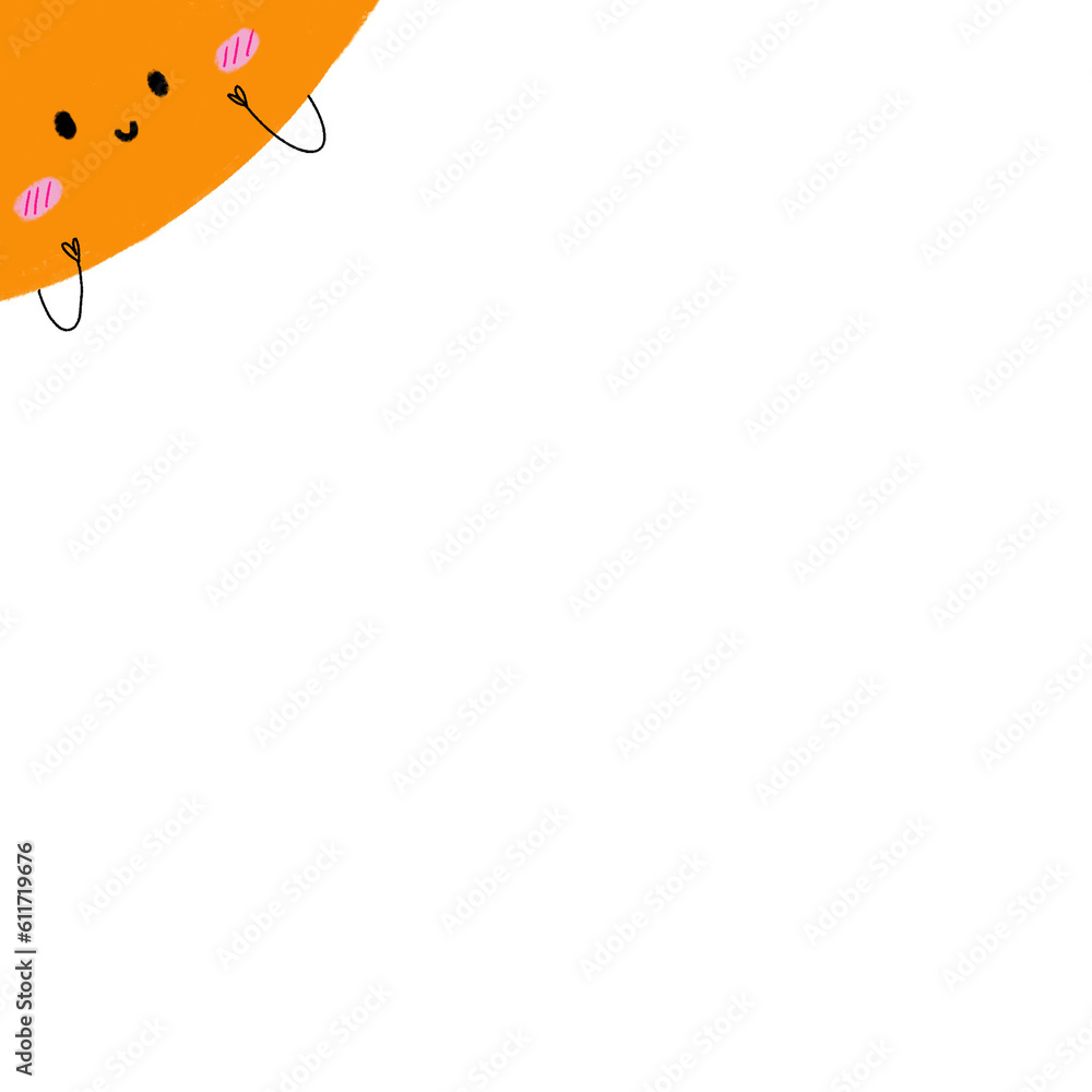 Fototapeta premium frame with balloons