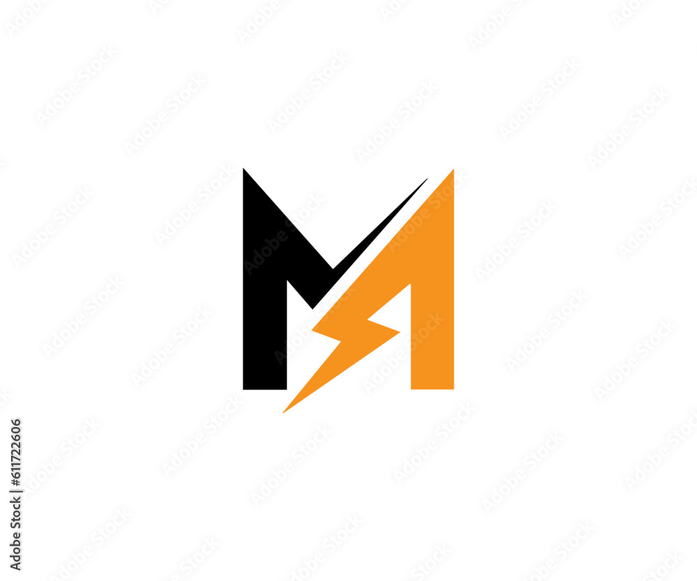 M Power logo Design M Power logo Design