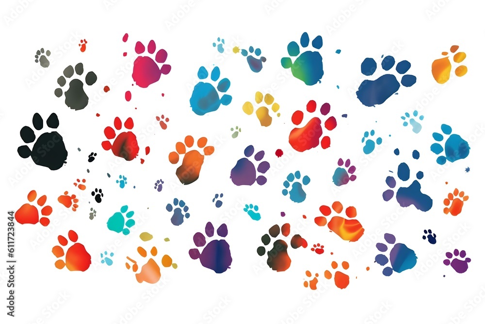 Animal footprints Animal footprints