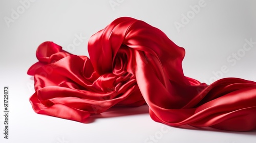 Silk Background Red