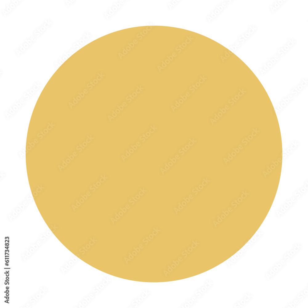 Circle geometric shape element symbol for preschool education for kids mathematics learning illustration Circle geometric shape element symbol for preschool education for kids mathematics learning illustration