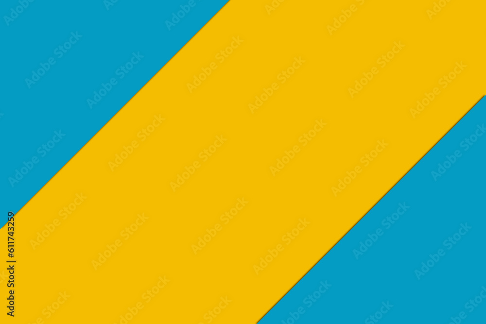 Yellow background with copy space. Abstract yellow and sky blue background Yellow background with copy space. Abstract yellow and sky blue background