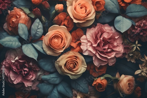 Abstract background, generative AI