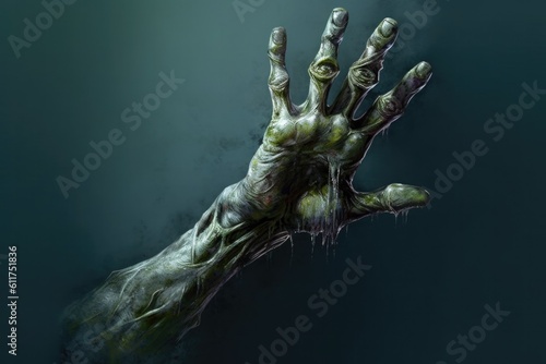Zombie Hand with Space for ...