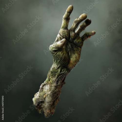 Zombie Hand with Space for ...