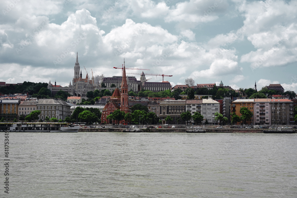 Fototapeta premium Budapest Danube River view