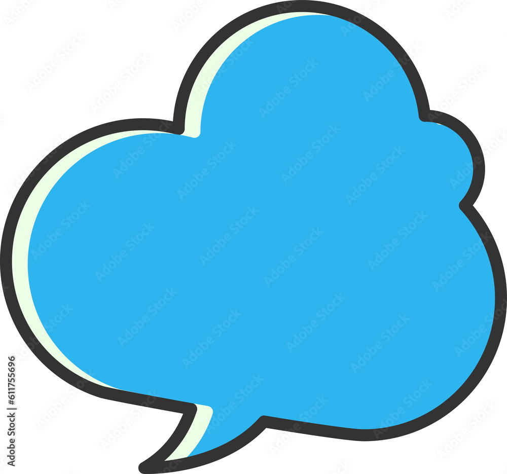 blue blank speech bubble blue blank speech bubble