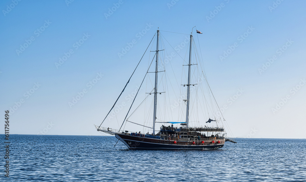 Ship Sailing Red Sea