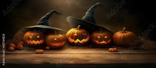 An illustration of Halloween cover , AI Generated