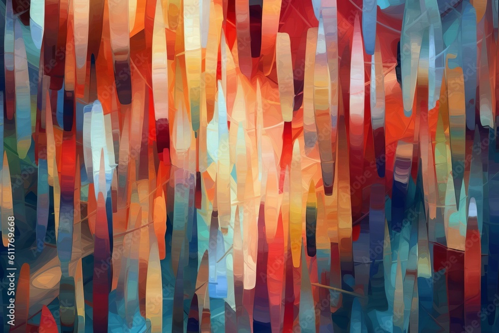 Abstract surreal watercolor patterns background or backdrop. AI generated, human enhanced.
