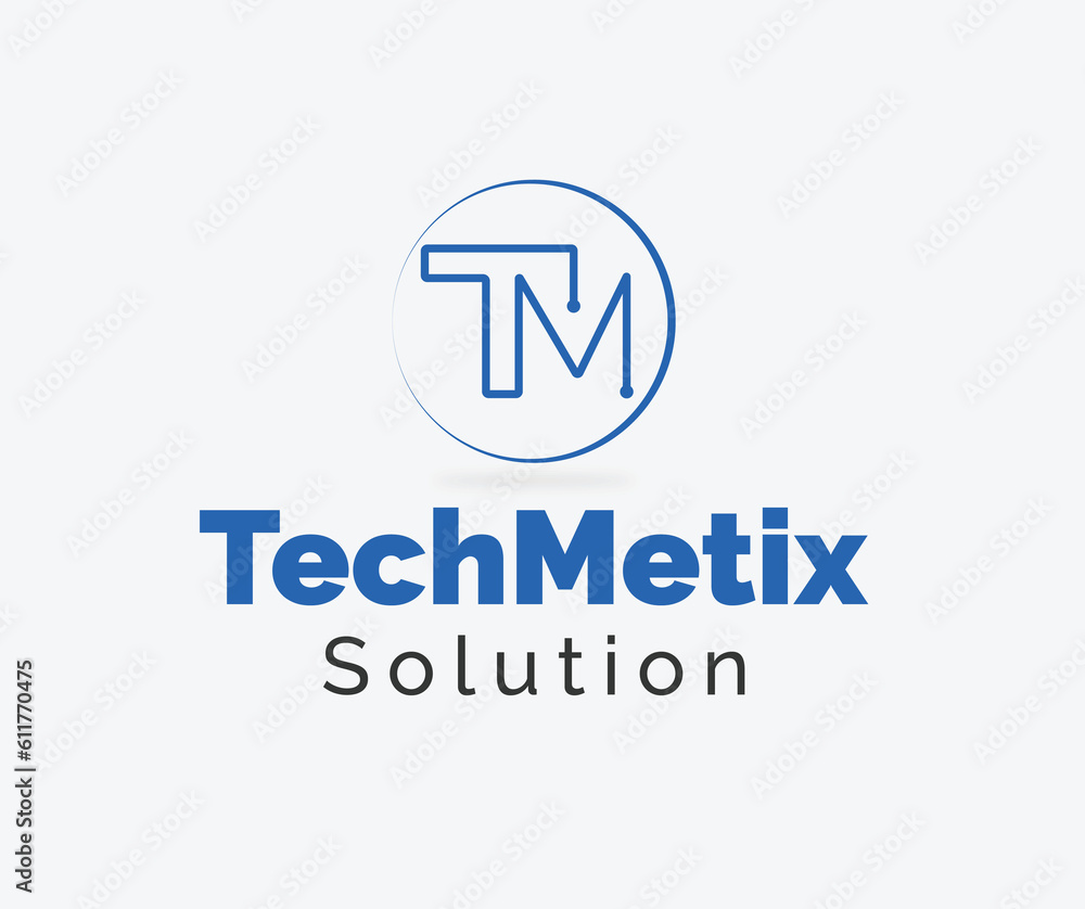 Tech Metix Logo template Tech Metix Logo template