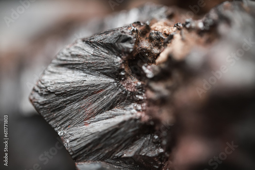 Tableau sur toile Metal rock texture