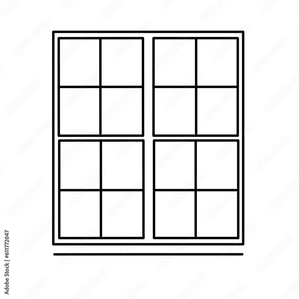 Windows Outline Pictograms Windows Outline Pictograms