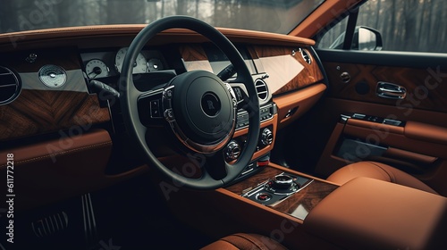 interior of a luxury car © Nikola