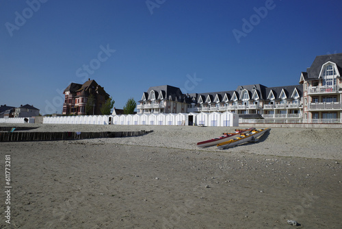 La plage in Le Crotoy, Baie de Somme in France