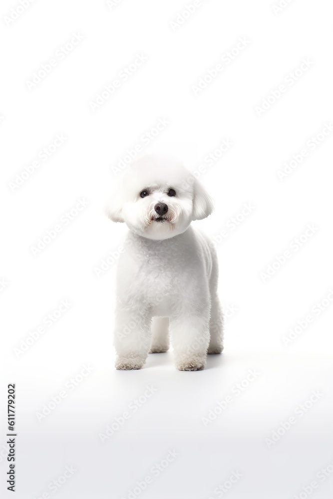 Obraz premium Bichon Frise Dog Standing