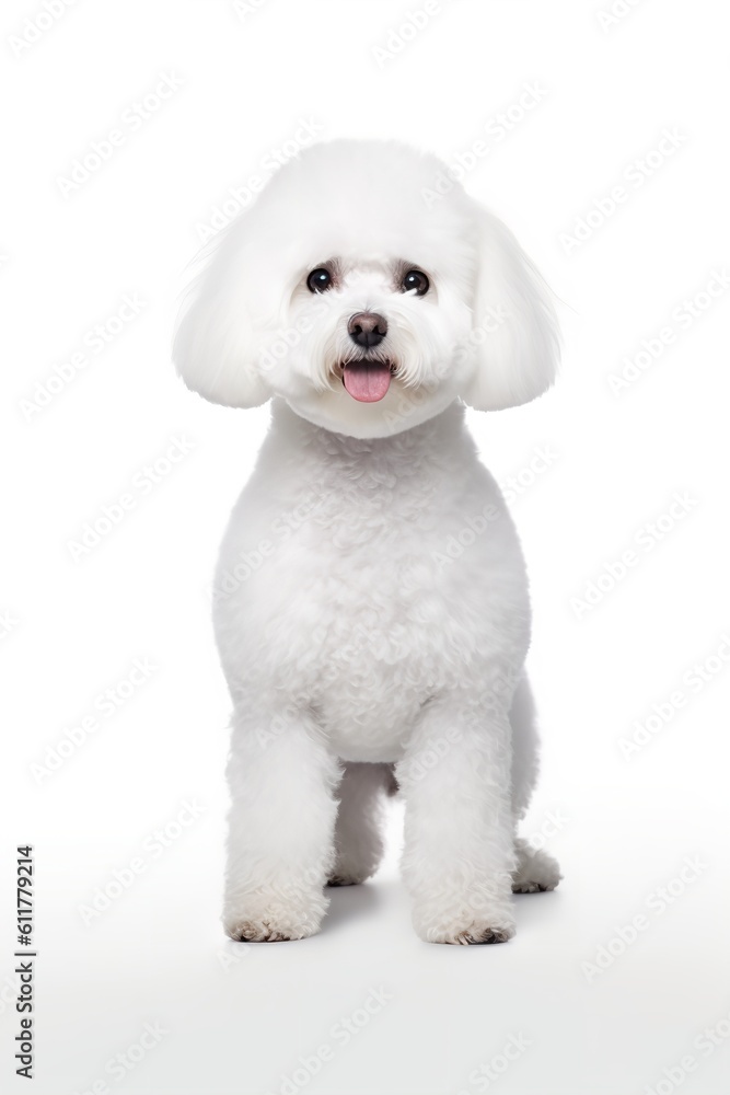 Obraz premium Bichon Frise Dog Standing