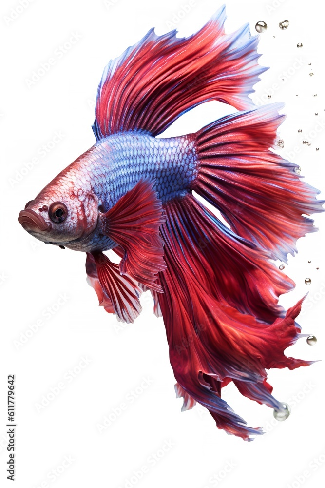 Fototapeta premium Siamese Fighting Fish Display