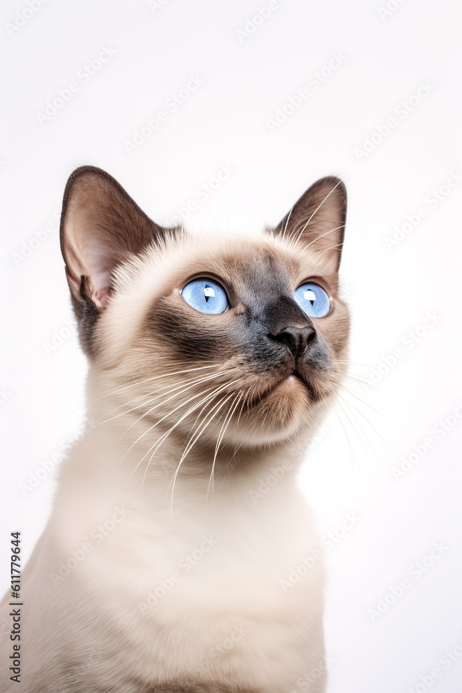 Siamese Cat Observing