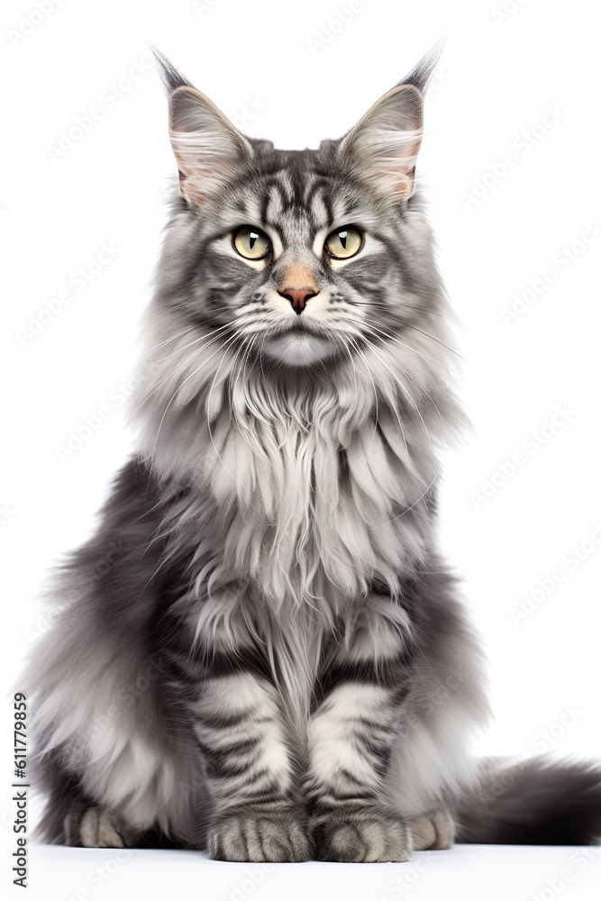 Maine Coon Cat Resting