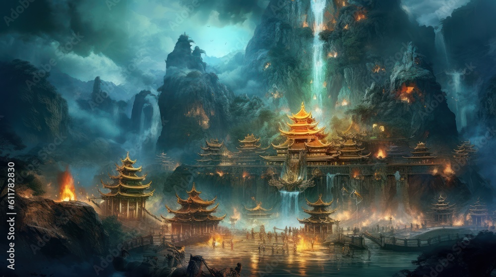 Chinese Style Fantasy Art Chinese Style Fantasy Art