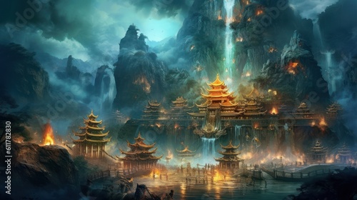 Chinese Style Fantasy Art