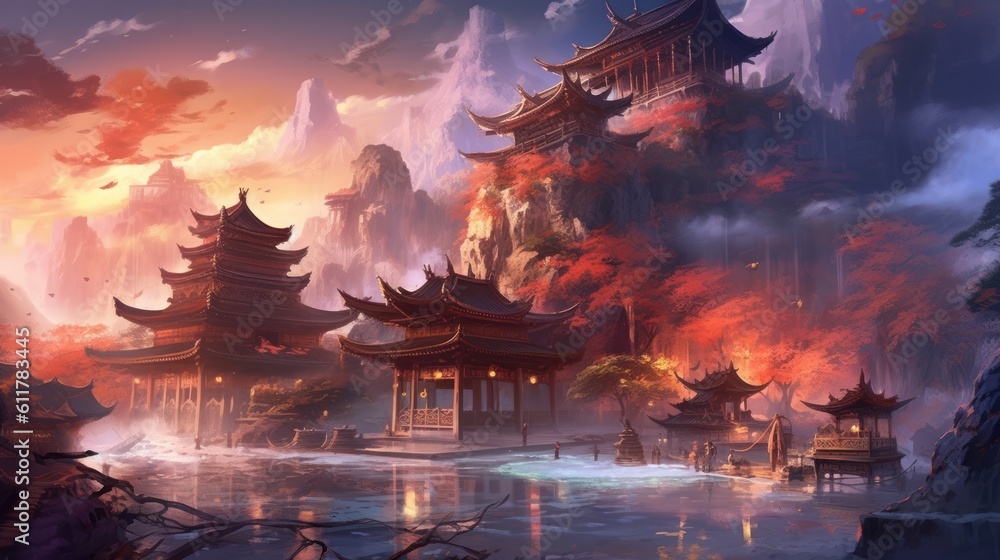Chinese Style Fantasy Art Chinese Style Fantasy Art