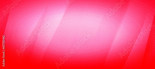 Panorama Widescreen Red and pink abstract background with gradient, Simple Design for your ideas, Best suitable for Ad, poster, banner, and various design works
