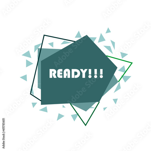 Abstract shape sign for advertising 