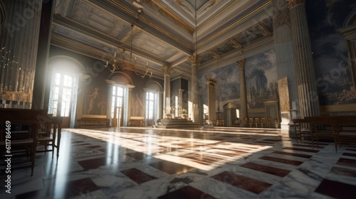 Imagine a virtual reality  VR  system that allows users to explore historical events in an immersive and interactive way