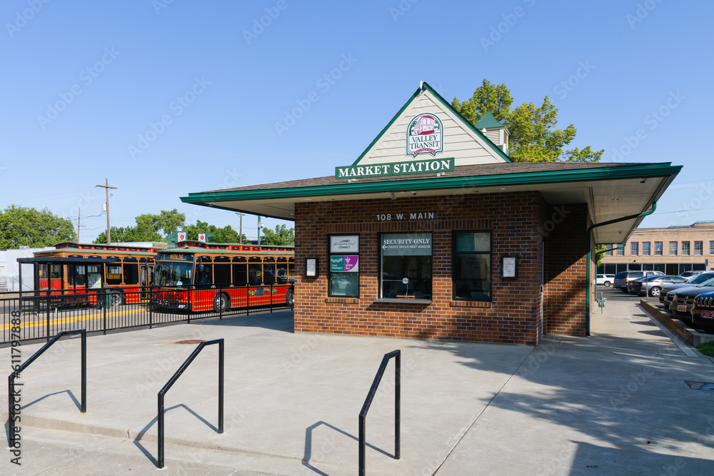 Walla Walla, WA, USA May 25, 2023; Valley Transit central Market