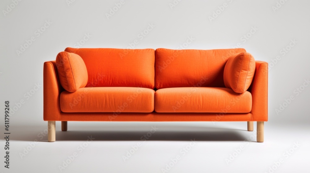 Design modern sofa. Generated with AI Design modern sofa. Generated with AI