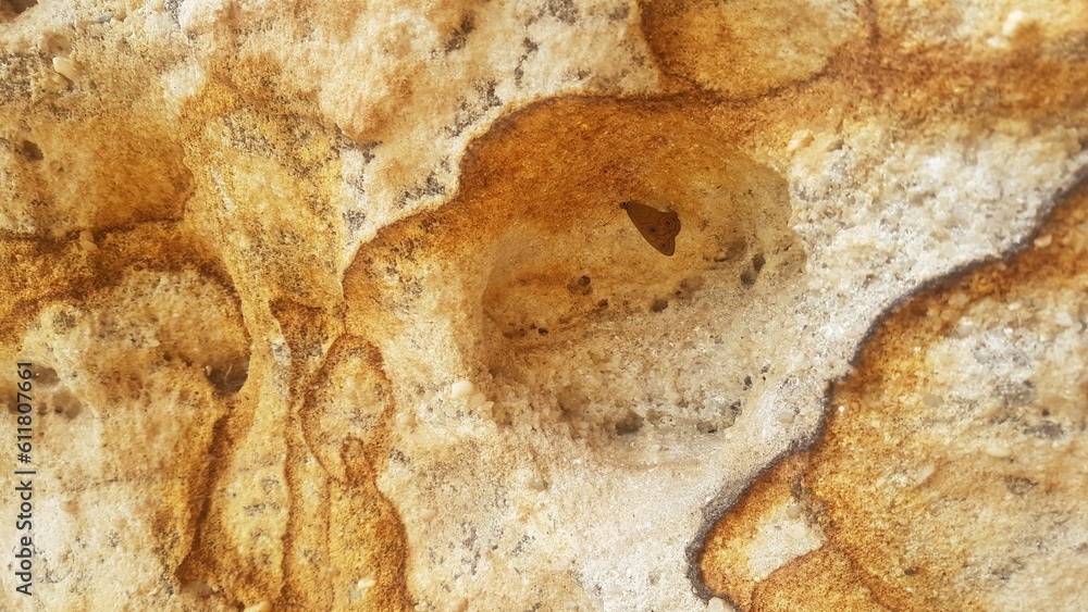 Sandstone rock texture, red rock background, stone surface, Australia