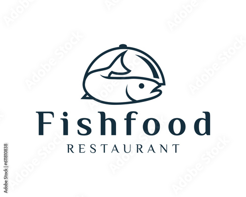 Fish Food Restaurant Logo Design