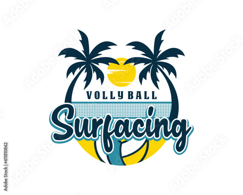 Surf Vollyball Logo 