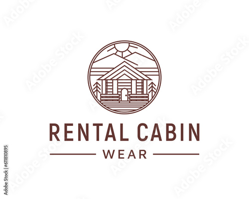 Rental Cabin Logo