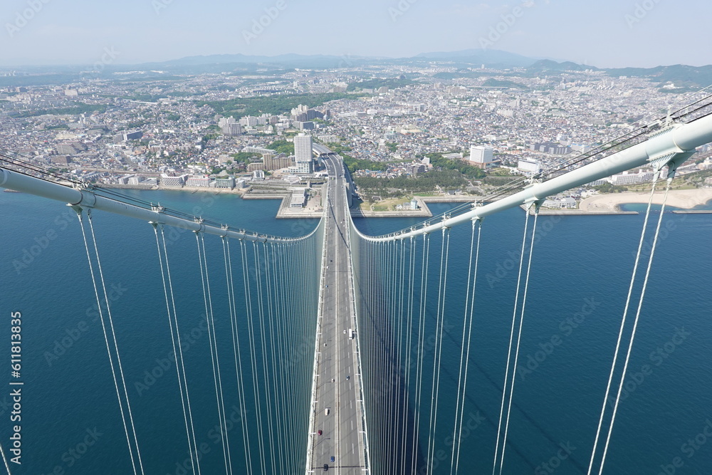 Naklejka premium 明石大橋